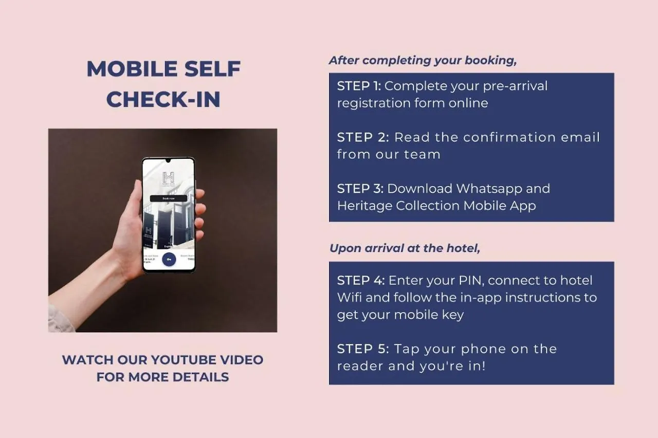 Hotel Heritage Collection On Chinatown - Mobile App Check-In Singapur