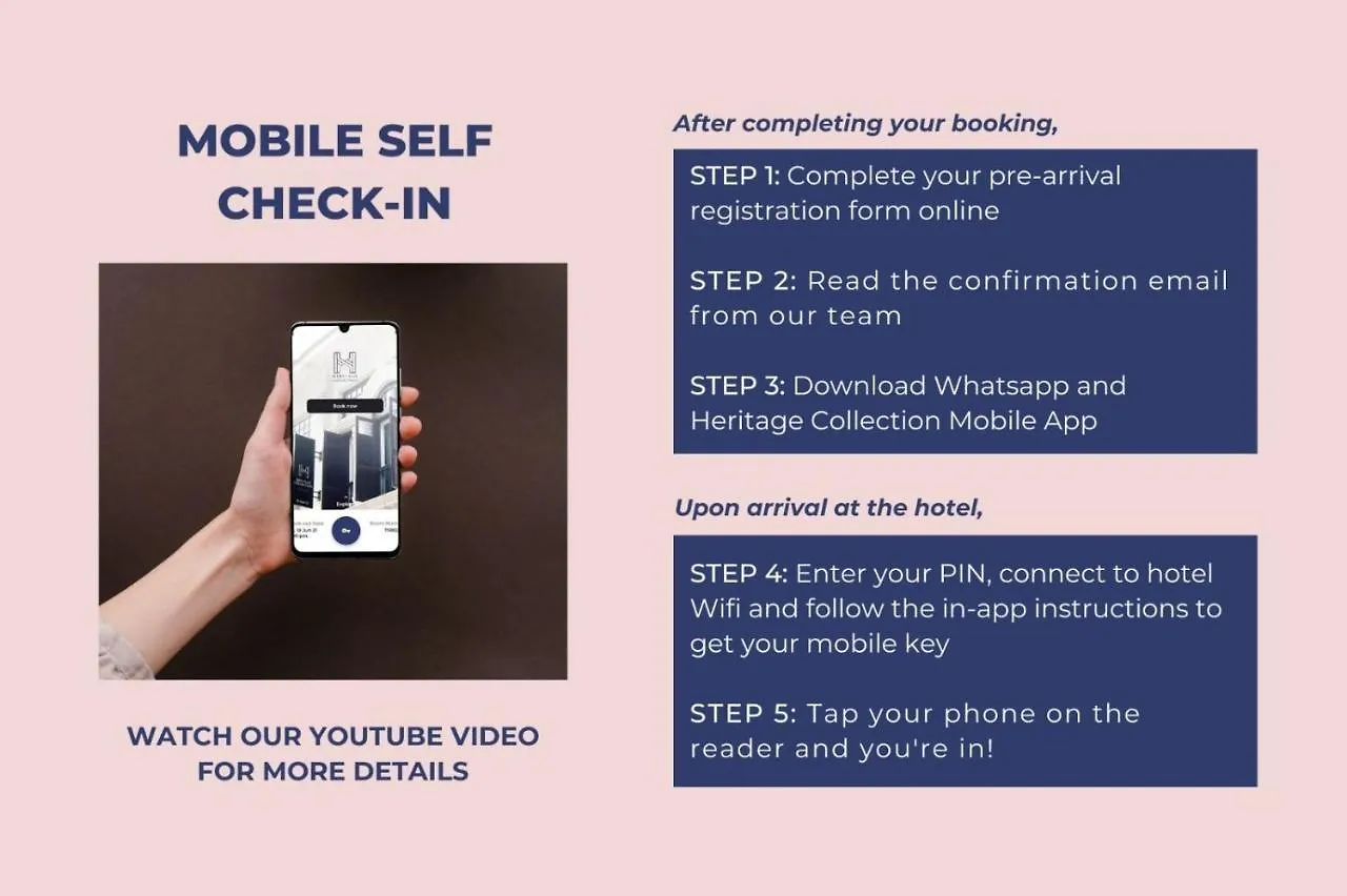 Heritage Collection On Chinatown - Mobile App Check-In Aparthotel Singapore